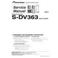PIONEER S-DV363/XJC/E Instrukcja Serwisowa