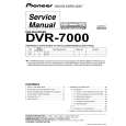 PIONEER DVR7000 Instrukcja Serwisowa