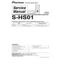 PIONEER S-HS01/MLXTW/E Instrukcja Serwisowa