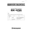 PIONEER SX434 Instrukcja Serwisowa