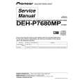 PIONEER DEH-P7680MP Instrukcja Serwisowa