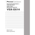 PIONEER VSX-D514-K/MYXJIFG Instrukcja Obsługi