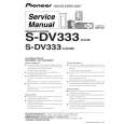 PIONEER S-DV333/XJC/NC Instrukcja Serwisowa