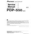 PIONEER PDP-S50 Instrukcja Serwisowa