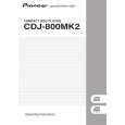 PIONEER CDJ-800MK2/KUCXJ Instrukcja Obsługi