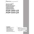 PIONEER PDP-S52-LR/XZC/WL5 Instrukcja Obsługi