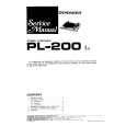 PIONEER PL300 Instrukcja Serwisowa