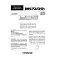PIONEER PD-M400 Instrukcja Obsługi