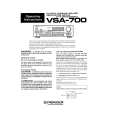 PIONEER VSA-700 Instrukcja Obsługi