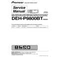 PIONEER DEH-P9800BT/XN/EW5 Instrukcja Serwisowa