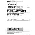 PIONEER DEH-P75BT/XN/EW Instrukcja Serwisowa