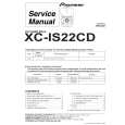 PIONEER XC-IS22CD/ZBDXJ Instrukcja Serwisowa