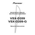 PIONEER VSX-D209(-G) Instrukcja Obsługi