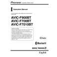PIONEER AVIC-F90BT/XS/UC Instrukcja Obsługi