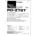 PIONEER PD-Z72T Instrukcja Serwisowa