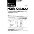 PIONEER CAC-V3000 Instrukcja Serwisowa