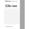 PIONEER DJM-1000/KUCXJ Instrukcja Obsługi