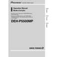 PIONEER DEH-P5500MP Instrukcja Obsługi