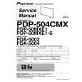 PIONEER PDP-504CMX/LUC Instrukcja Serwisowa