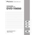 PIONEER DVD-V8000/KUCXJ Instrukcja Obsługi