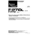 PIONEER F-P710 Instrukcja Serwisowa