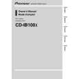 PIONEER CD-IB100-2/XJ/E5 Instrukcja Obsługi