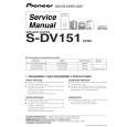 PIONEER S-DV151/XCN5 Instrukcja Serwisowa