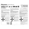 PIONEER DVR-112 Instrukcja Obsługi
