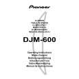 PIONEER DJM-600/WY Instrukcja Obsługi