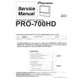 PIONEER PRO-700HD/KUXC/CA Instrukcja Serwisowa