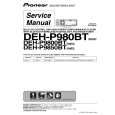 PIONEER DEH-P9800BT Instrukcja Serwisowa