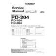 PIONEER PD004 Instrukcja Serwisowa