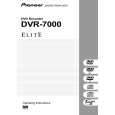 PIONEER DVR-7000/KU/CA Instrukcja Obsługi