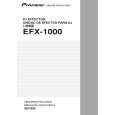 PIONEER EFX-1000/TLTXJ Instrukcja Obsługi