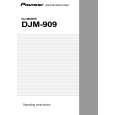 PIONEER DJM-909/KUCXJ Instrukcja Obsługi
