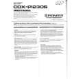 PIONEER CDXP1230 Instrukcja Obsługi