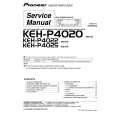 PIONEER KEH-P4020/XM/UC Instrukcja Serwisowa