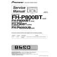 PIONEER FH-P6050UB/XJ/ES Instrukcja Serwisowa