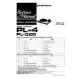 PIONEER PL320 Instrukcja Serwisowa