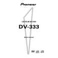PIONEER DV-333 Instrukcja Obsługi