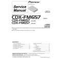 PIONEER CDX-FM657/XN/ES Instrukcja Serwisowa
