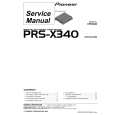 PIONEER PRS-X340/XH/EW Instrukcja Serwisowa