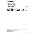 PIONEER KRP-CA01/WL5 Instrukcja Serwisowa