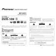 PIONEER DVR-109AXL/BXV/CN Instrukcja Obsługi
