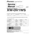 PIONEER XW-DV1WS/MAXJ Instrukcja Serwisowa
