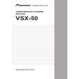 PIONEER VSX-50/KUXU/CA Instrukcja Obsługi