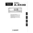 PIONEER A-X530 Instrukcja Obsługi