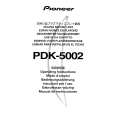 PIONEER PDK-5002 Instrukcja Obsługi