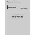 PIONEER AVIC-HD1BT/EW Instrukcja Obsługi