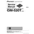 PIONEER GM-5200T/XU/CN Instrukcja Serwisowa